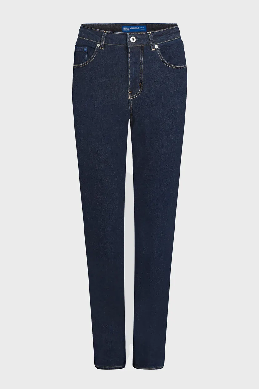 Жіночі темно-сині джинси hr tapered denim 5