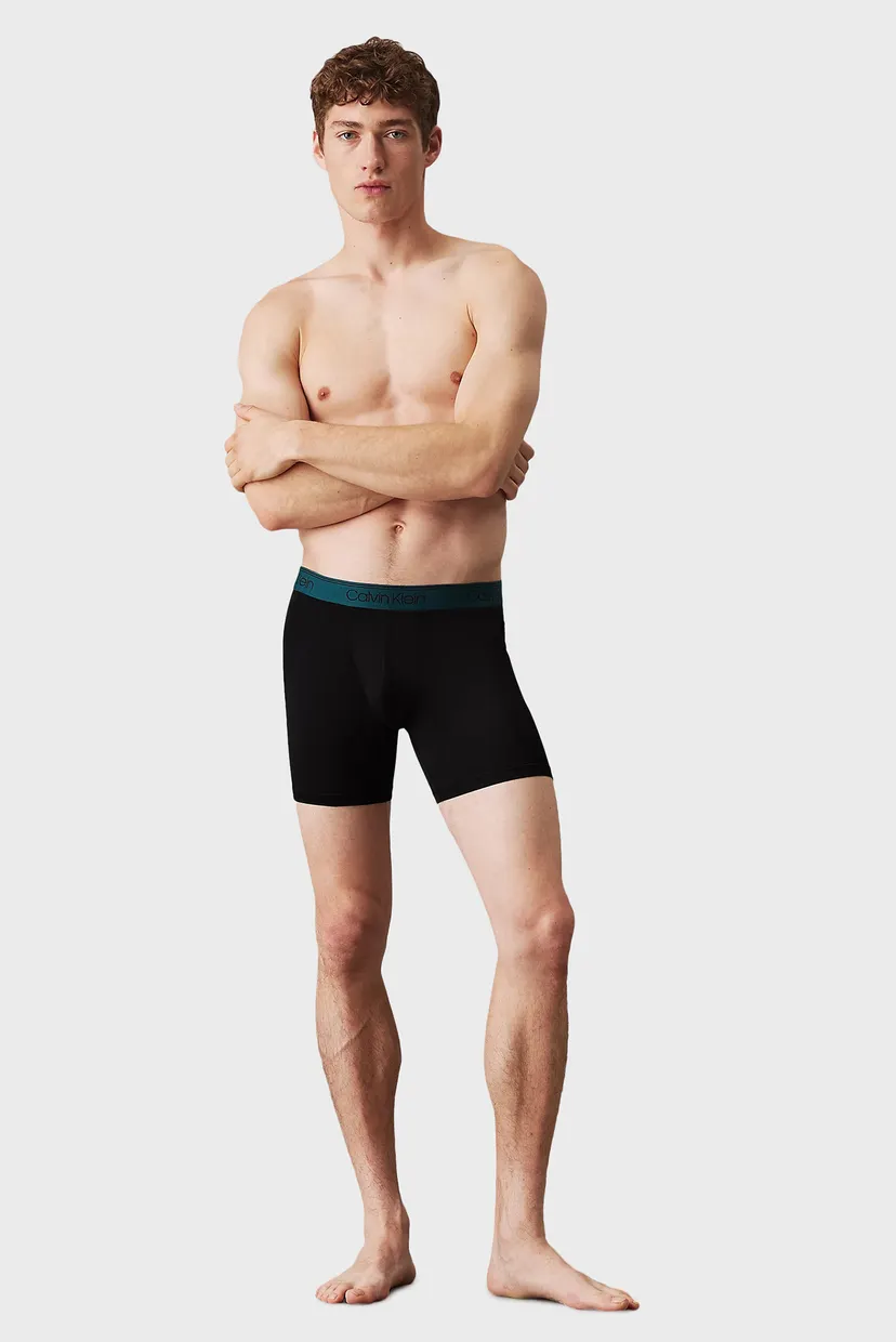 Чоловічі чорні боксери (3 шт) BOXER BRIEF 4