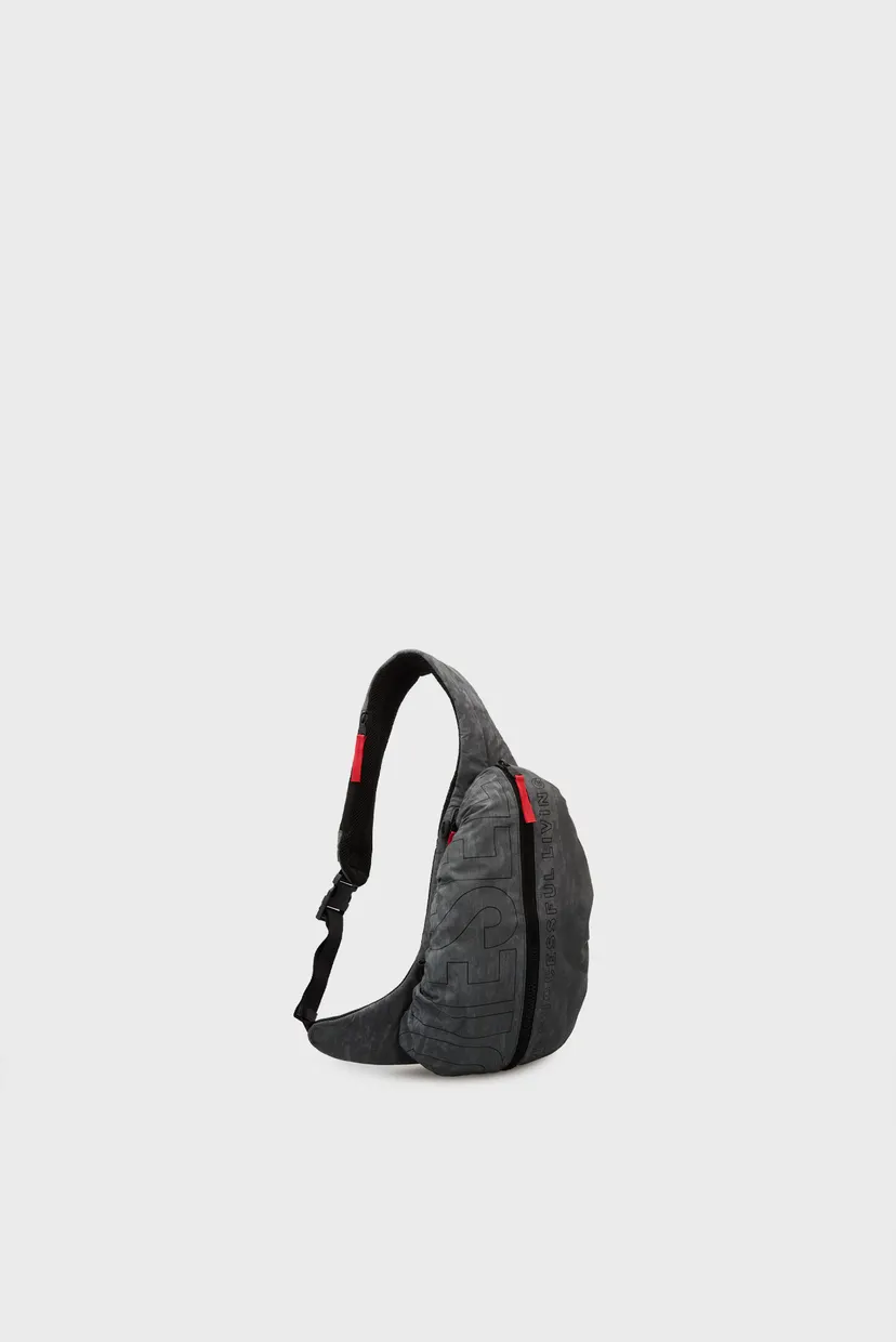 Сіра сумка ZIP-D SLING BAG X 3