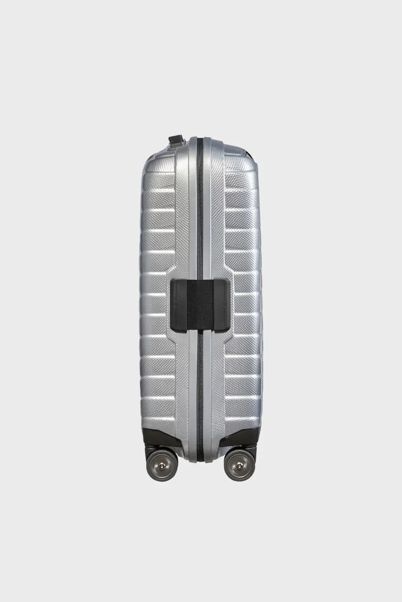 Сіра валіза 55 см PROXIS SILVER 3