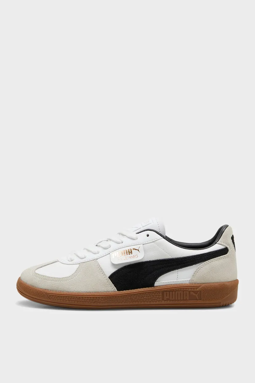 Белые кожаные сникерсы Palermo Lth Sneakers 6