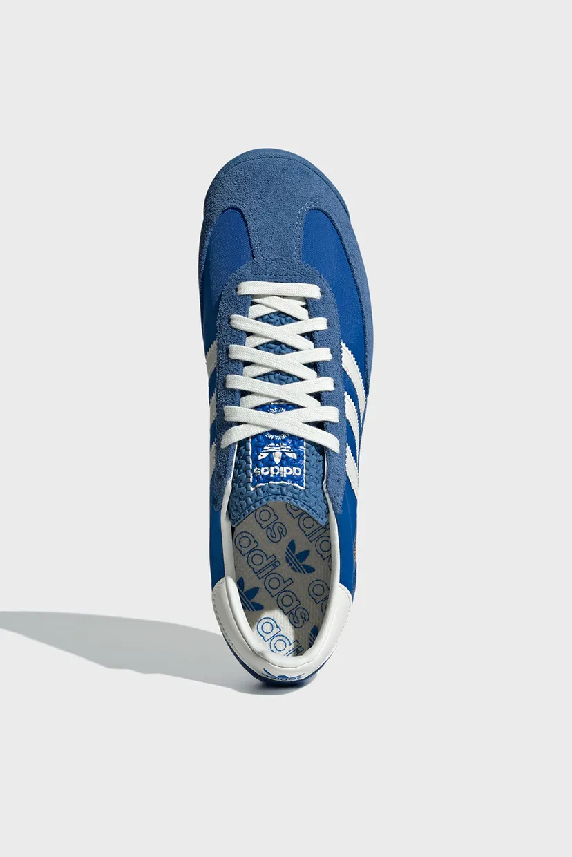 Синие кожаные кроссовки SL 72 RS Shoes adidas IG2132 — MD-Fashion