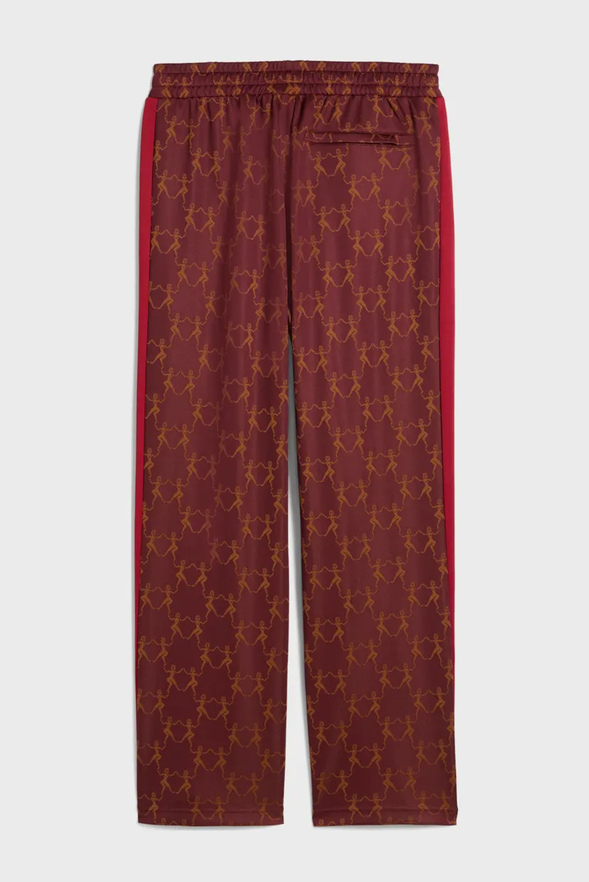 Бордові спортивні штани з візерунком PUMA x KIDSUPER T7 Pants Unisex (унісекс) 7