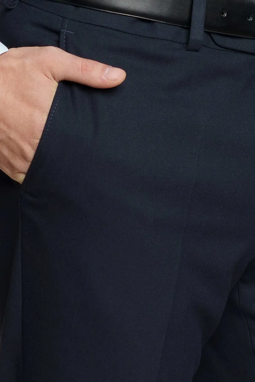 Чоловічі темно-сині брюки 4