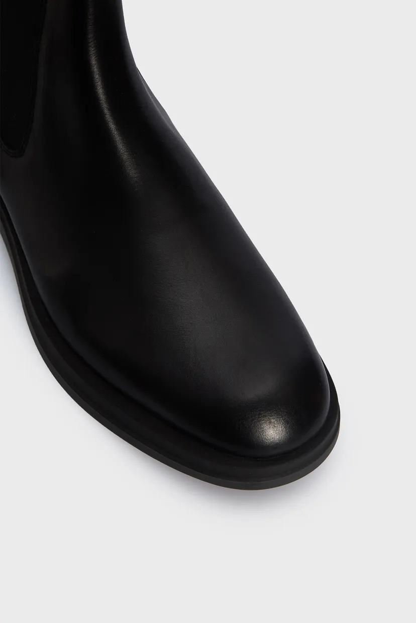 Чоловічі чорні шкіряні челсі LIGHT HILFIGER LEATHER CHELSEA 4