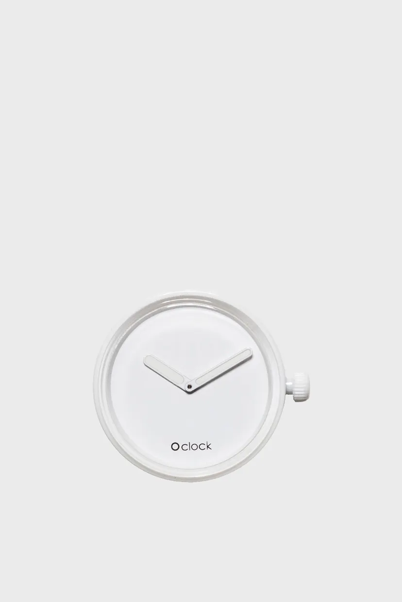 Женские белые часы O clock 3