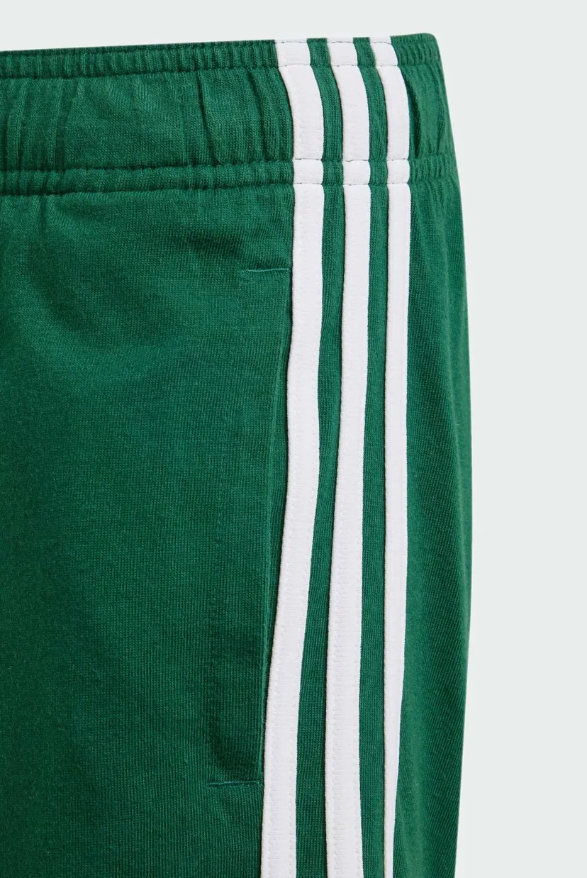 Дитячі зелені шорти Essentials 3-Stripes Knit 5