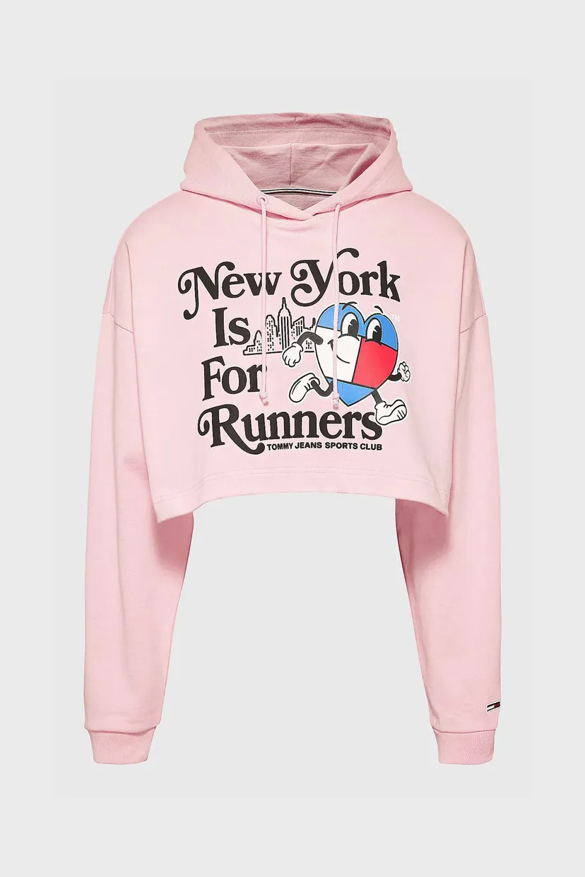 Женское розовое худи TJW SPR CRP SPORTEES RUNNERS 5