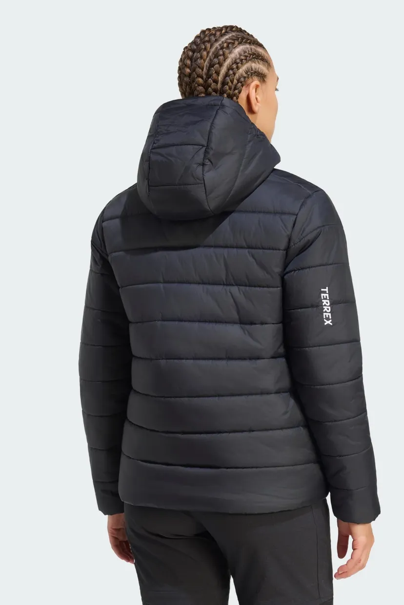 Жіноча чорна куртка Terrex Multi Essentials CLIMAWARM Insulated Hooded 3