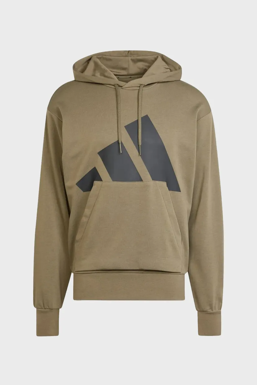 Мужское оливковое худи Essentials Big Logo French Terry 6