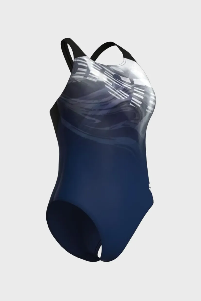 Женский темно-синий купальник DREAMING SWIMSUIT V BACK 8