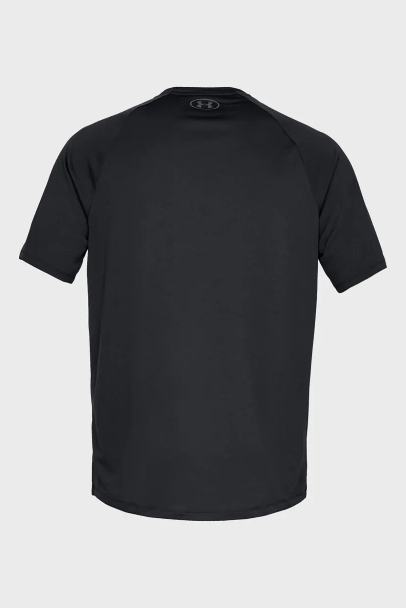 Чоловіча чорна футболка UA Tech SS Tee 4