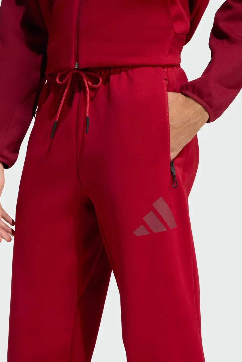 Чоловічі бордові спортивні штани New adidas Z.N.E. 4