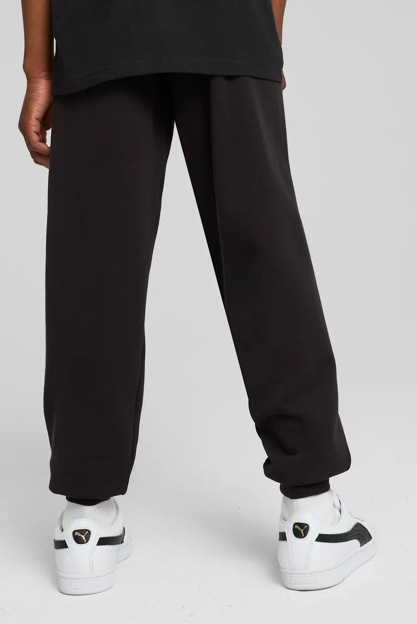 Детские черные спортивные брюки ESS No. 1 Logo Sweatpants Youth 3
