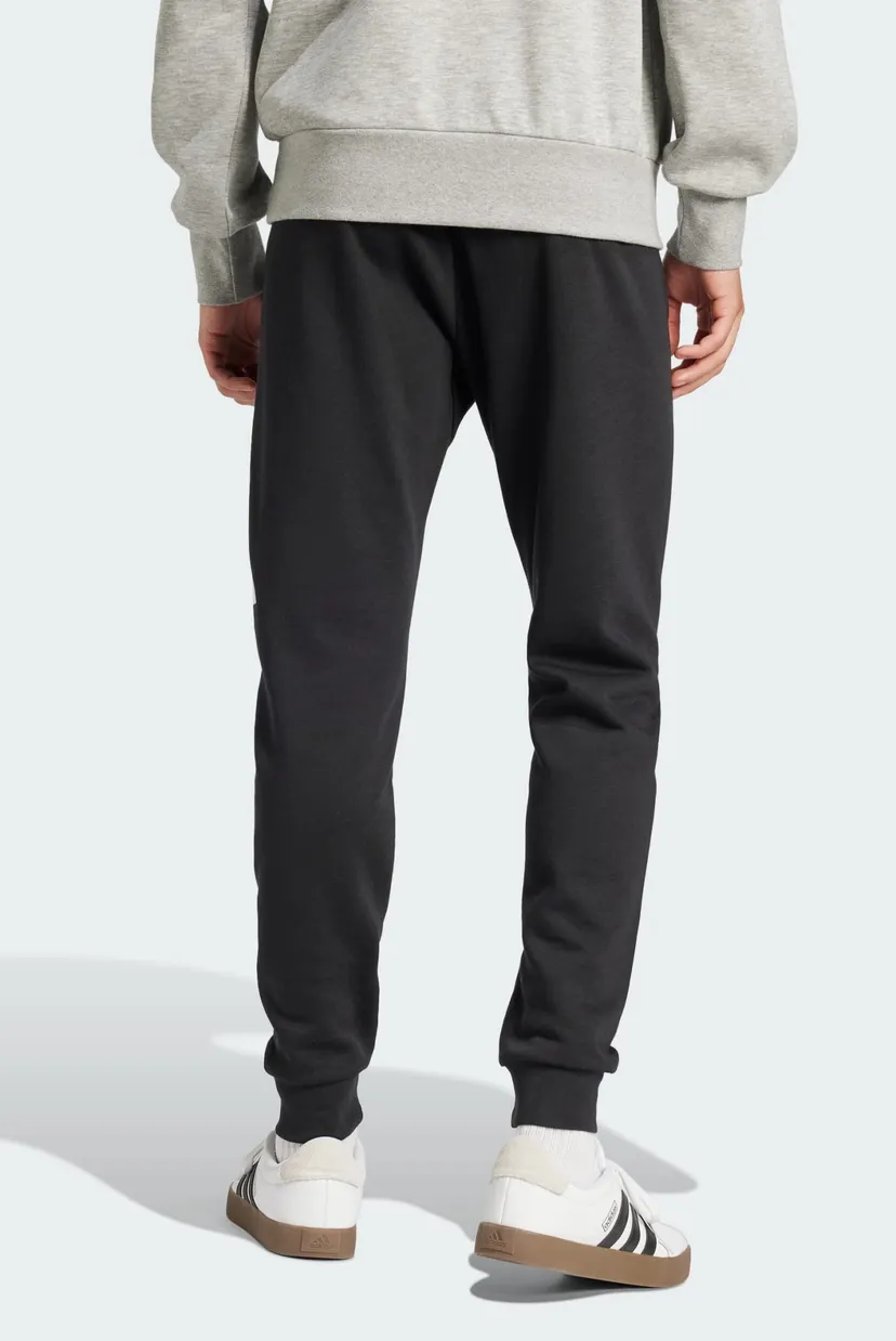Мужские черные спортивные брюки Essentials Big Logo Cuffed Fleece 3