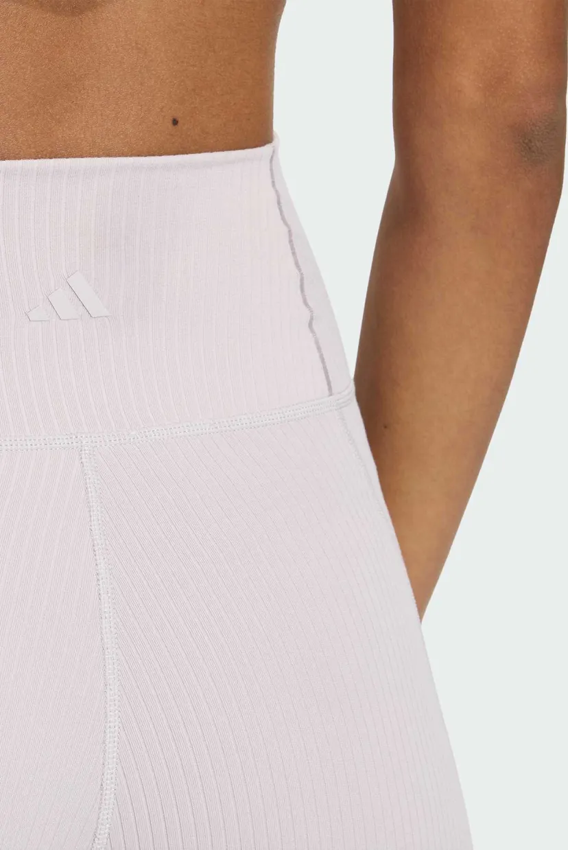 Жіночі пудрові тайтси adidas All Me Rib 7/8 5