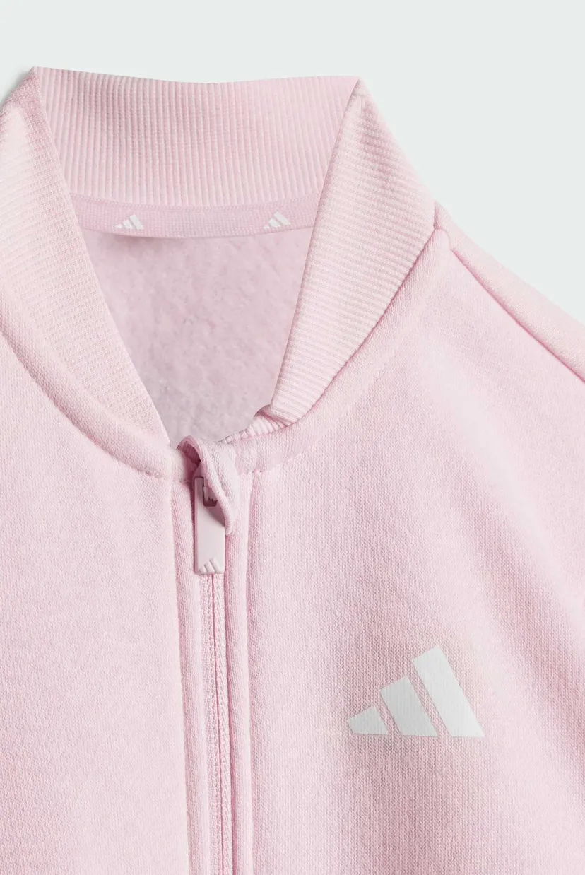 Детский розовый спортивный костюм (кофта, брюки) Seasonal Essentials Adiraptor Fleece Kids 6