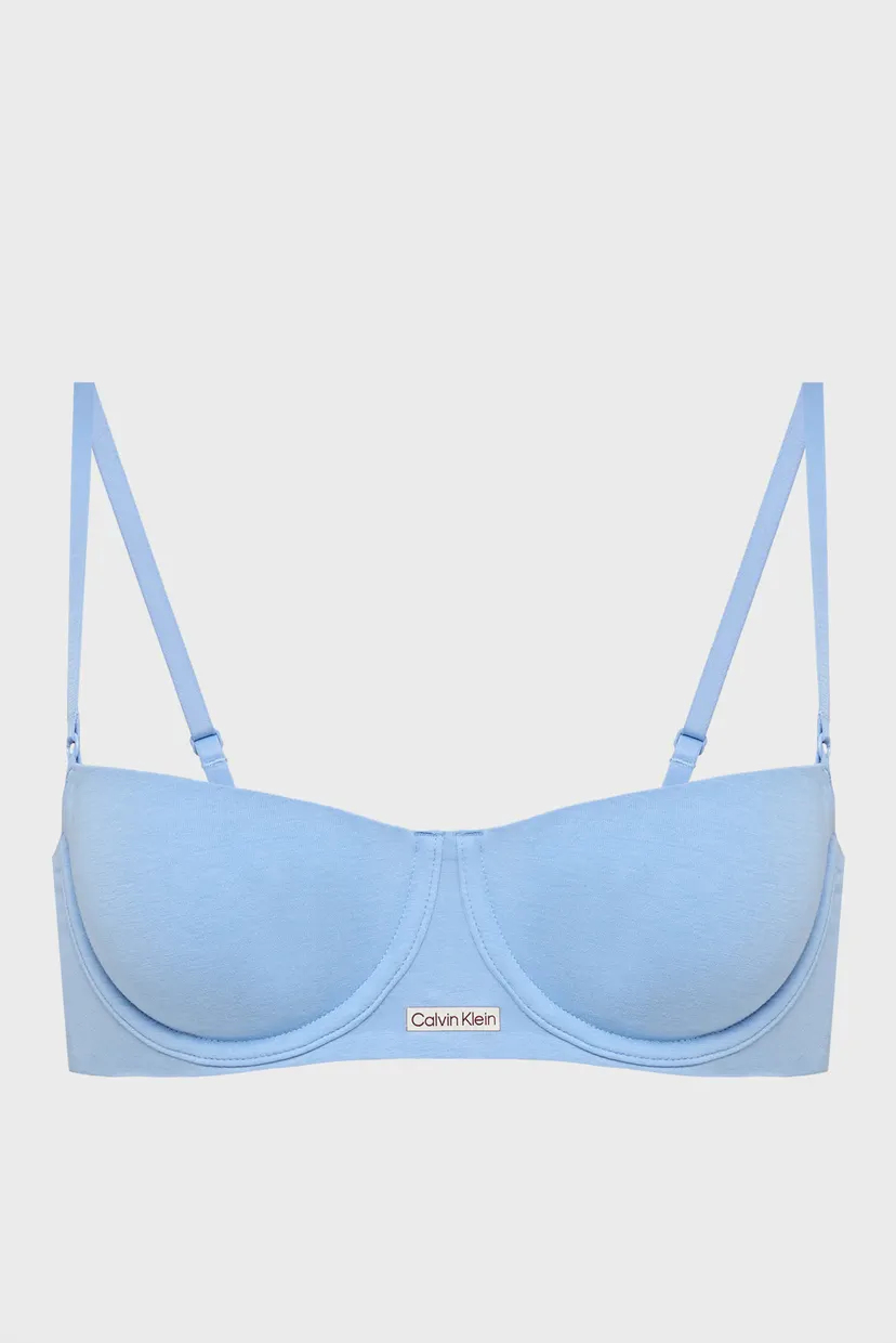 Жіночий блакитний бюстгальтер UNLINED BALCONETTE 4