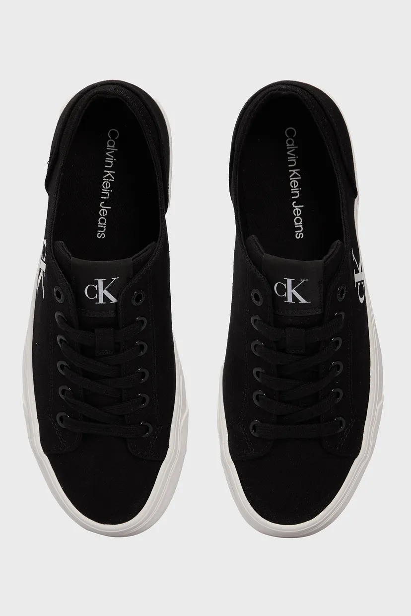 Женские черные кеды VULC FLATFORM 4