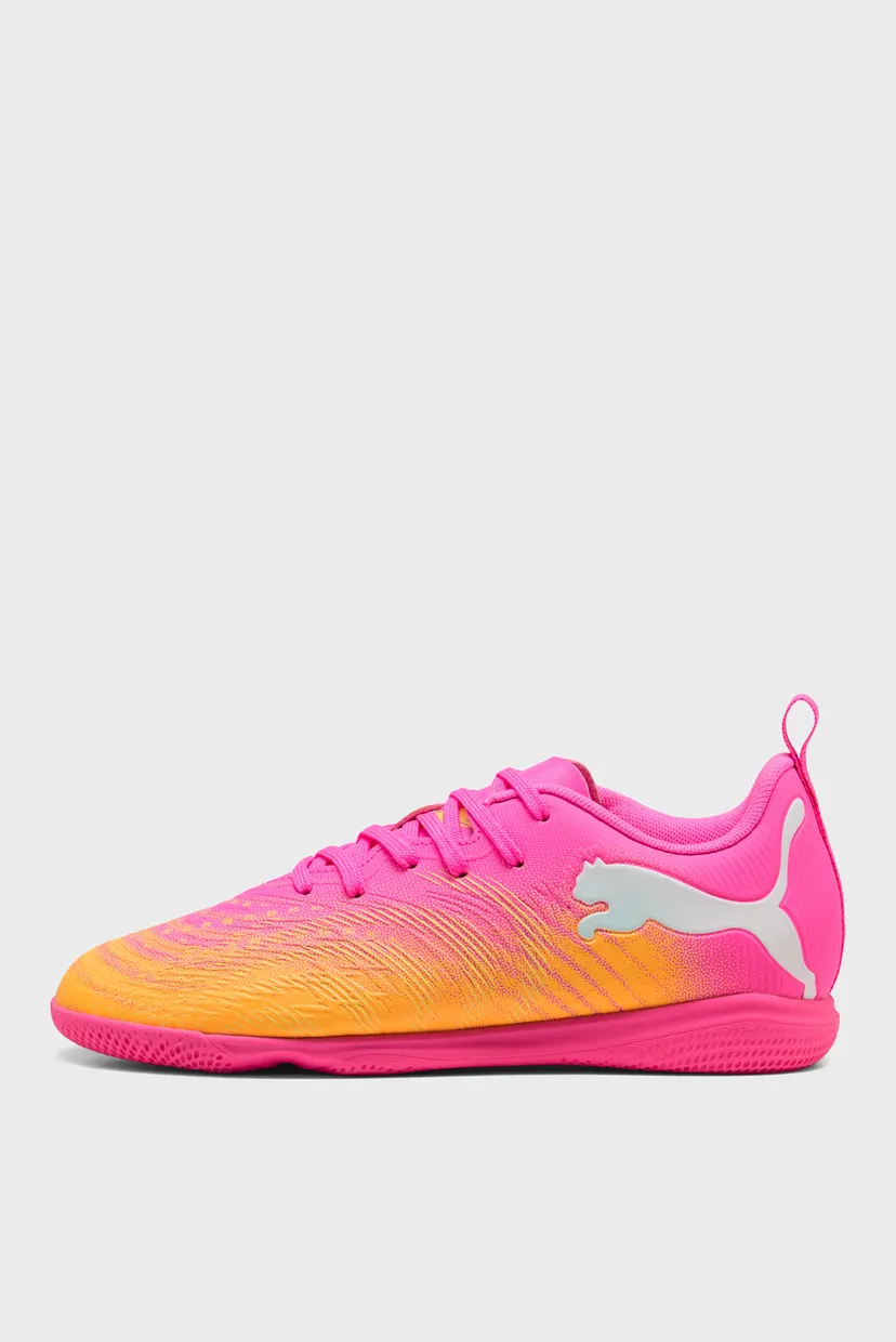 Детские розовые футзалки FUTURE 9 PLAY Indoor Football Boots Youth 3