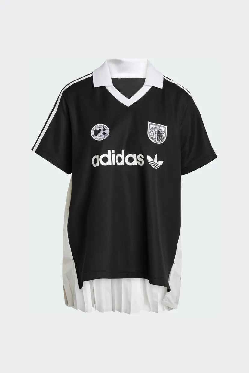Женское черное поло adidas Originals R3CD 6