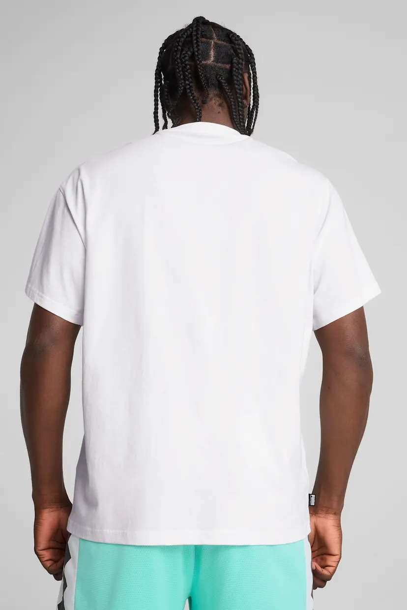 Чоловіча біла футболка Jaws Core Basketball Tee Men 3