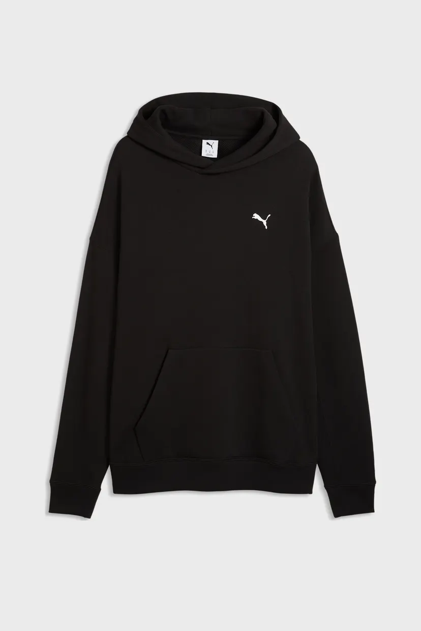 Мужское черное худи Essentials Oversized Hoodie Men 4