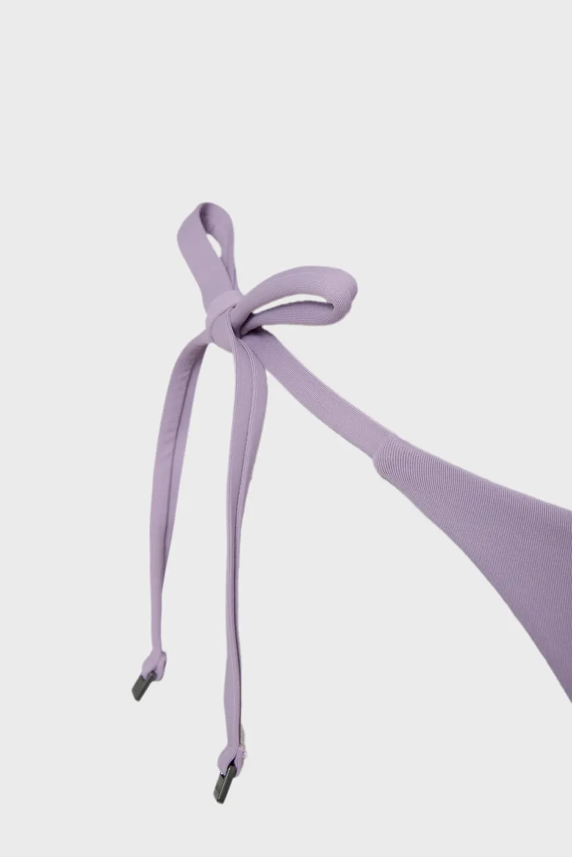 Жіночі бузкові трусики від купальника STRING SIDE TIE 5