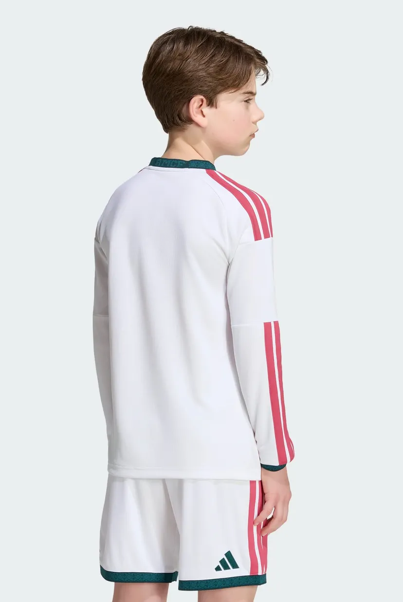 Дитячий білий лонгслів з візерунком Real Madrid 26/27 Kids 4