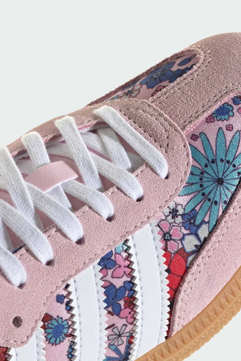 Детские розовые сникерсы ADIDAS LIBERTY LONDON SAMBA OG 8