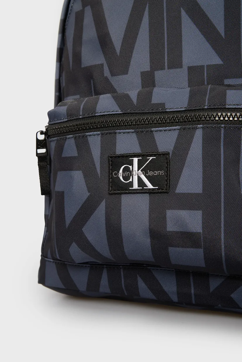 Дитячий темно-синій рюкзак з візерунком BACKPACK LOGO AOP Calvin