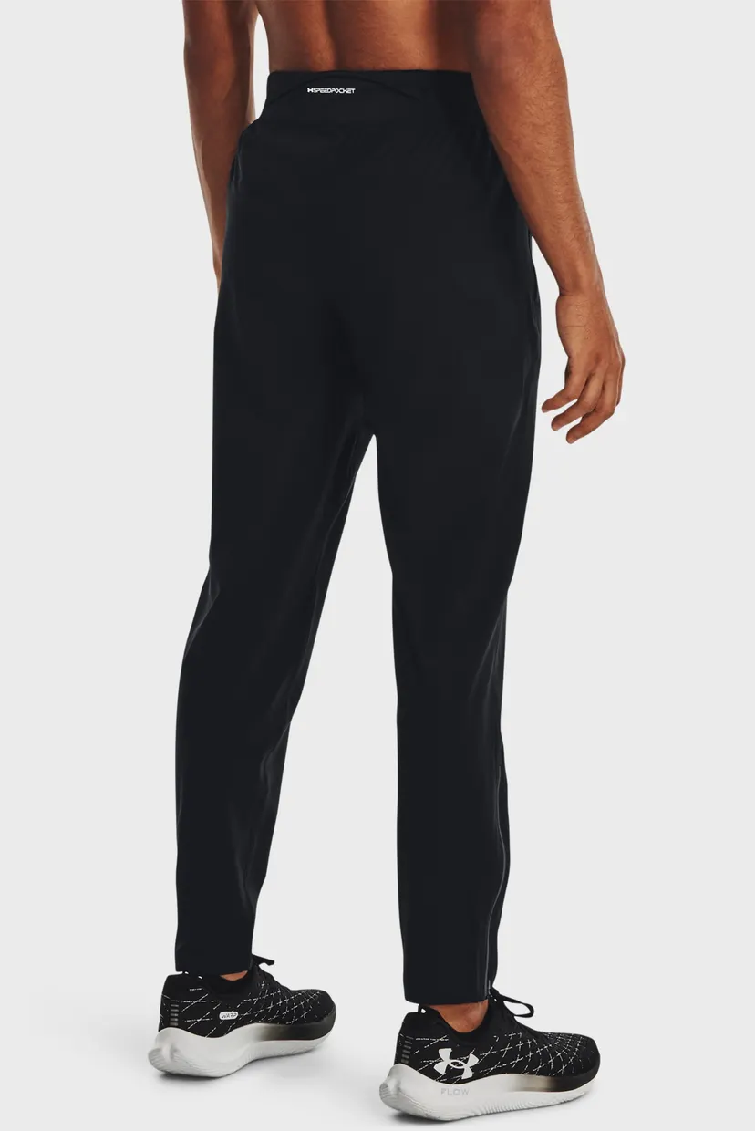 Мужские черные спортивные брюки UA OUTRUN THE STORM PANT 3