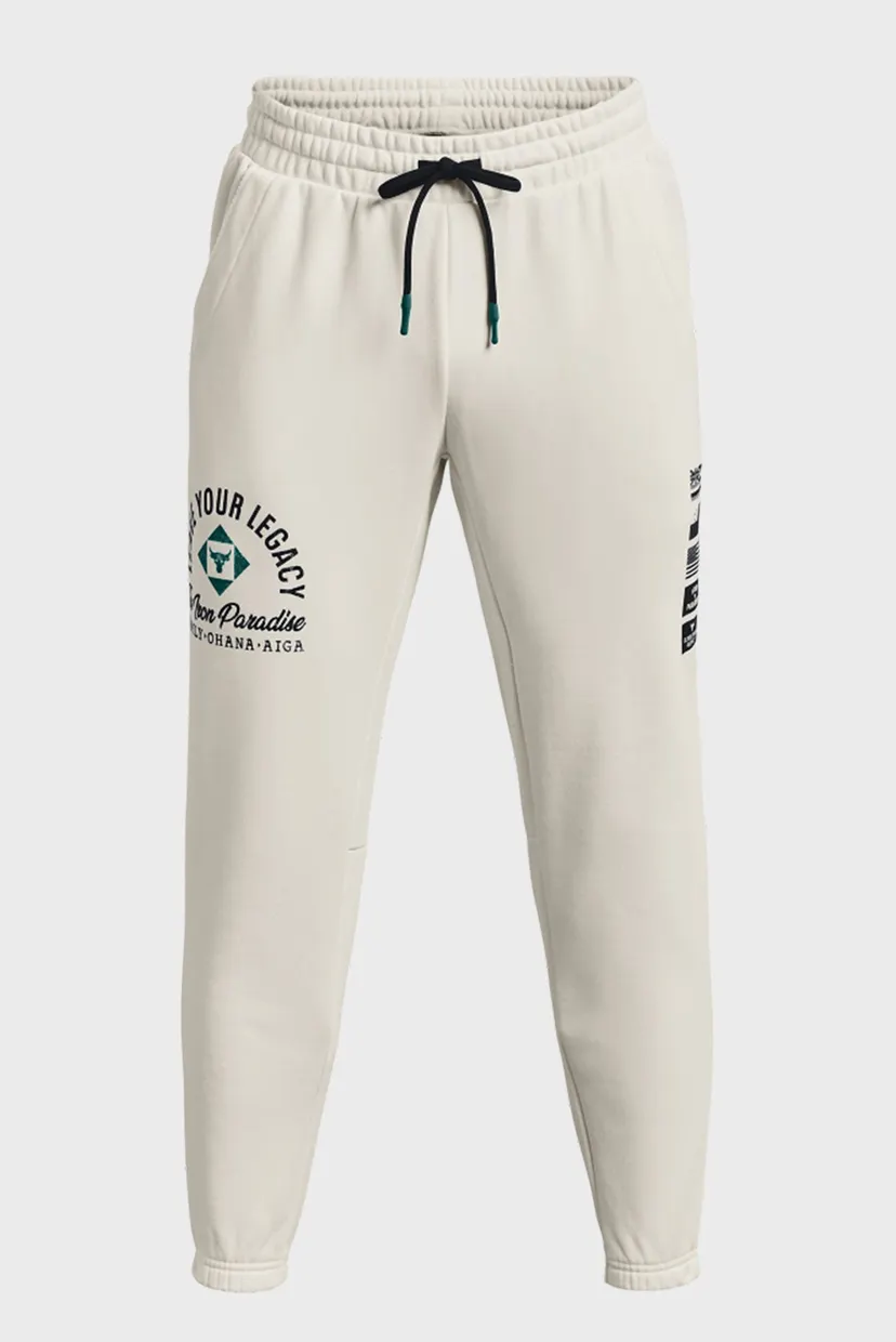 Мужские белые спортивные брюки Pjt Rck HW Terry Pnt Fam 5