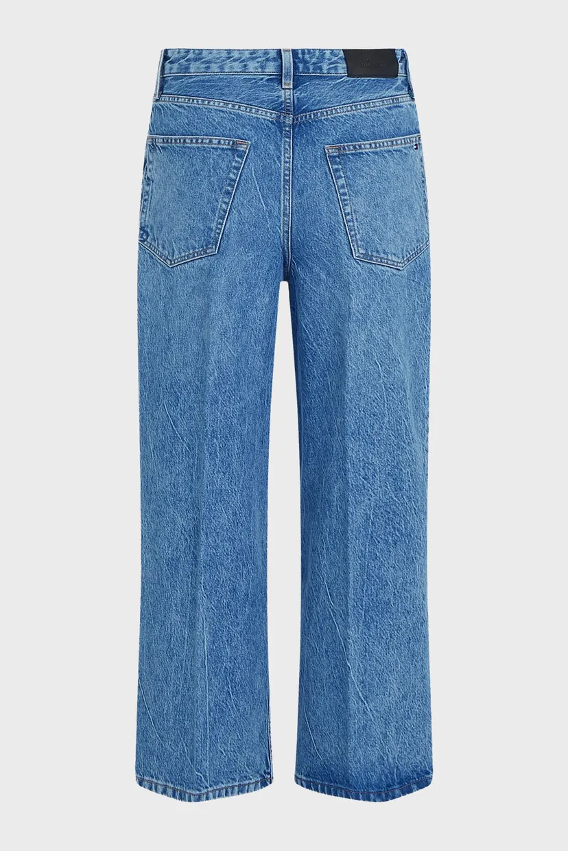 Женские синие джинсы WIDE LEG 7