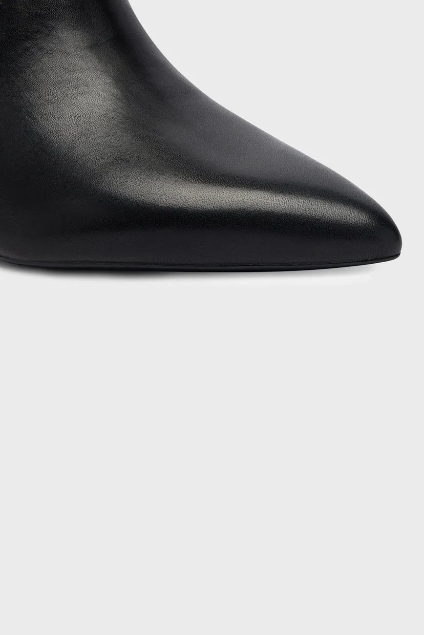 Жіночі чорні шкіряні чоботи SIENNA Signia Kollar High Boot 4