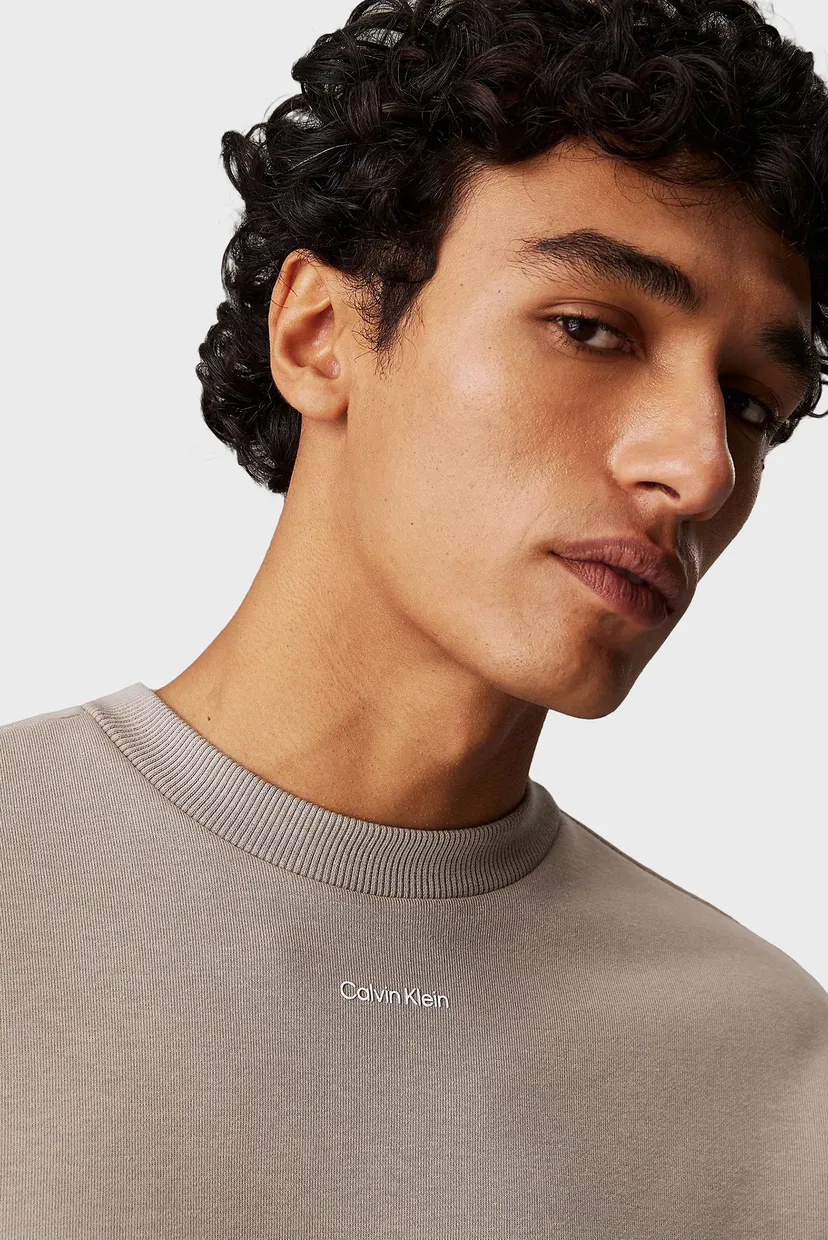 Чоловічий бежевий світшот NANO LOGO SWEATSHIRT 4