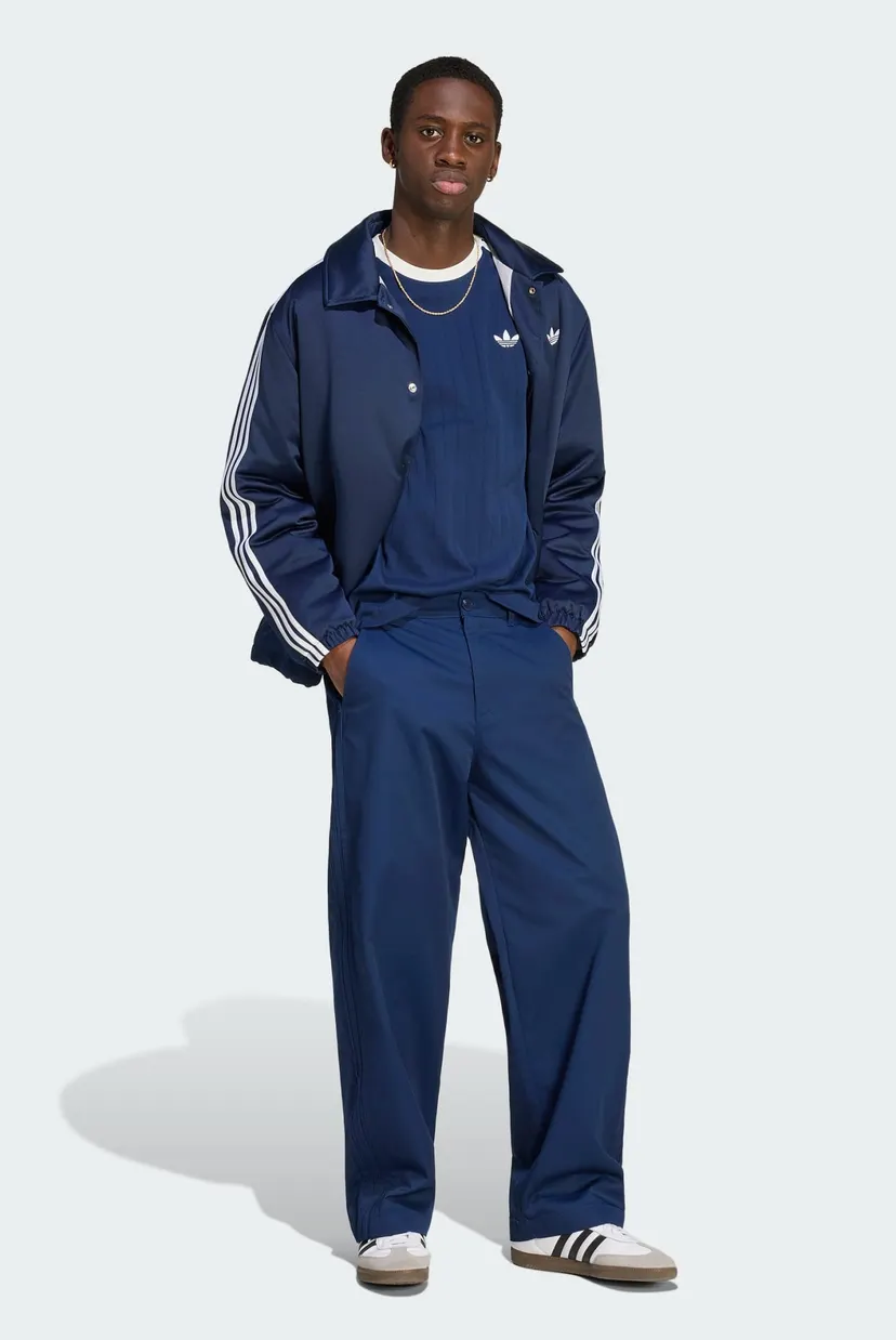Чоловіча синя футболка DROP NEEDLE 3-STRIPES 4