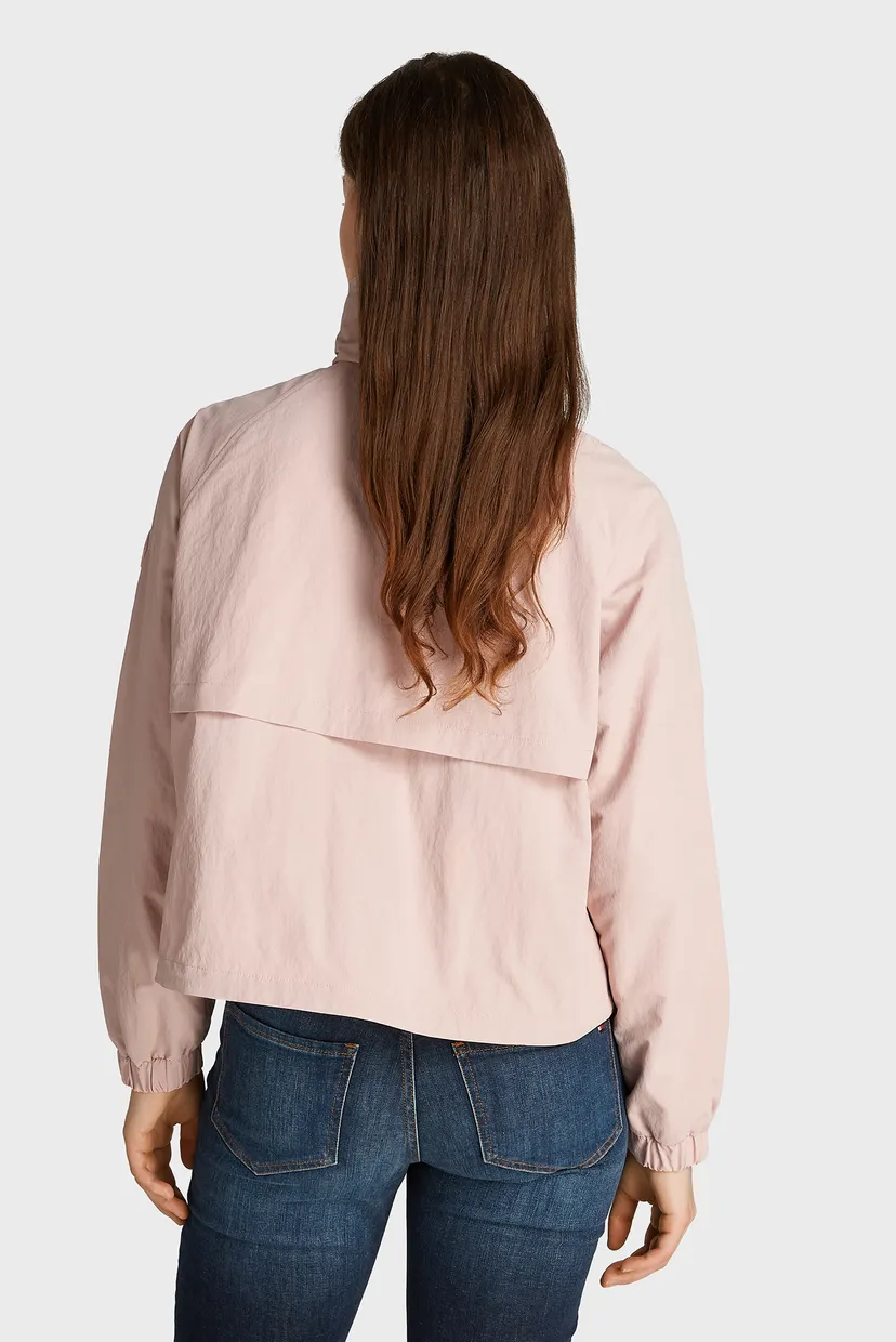 Жіноча рожева вітровка SHORT NYLON WINDBREAKER 3
