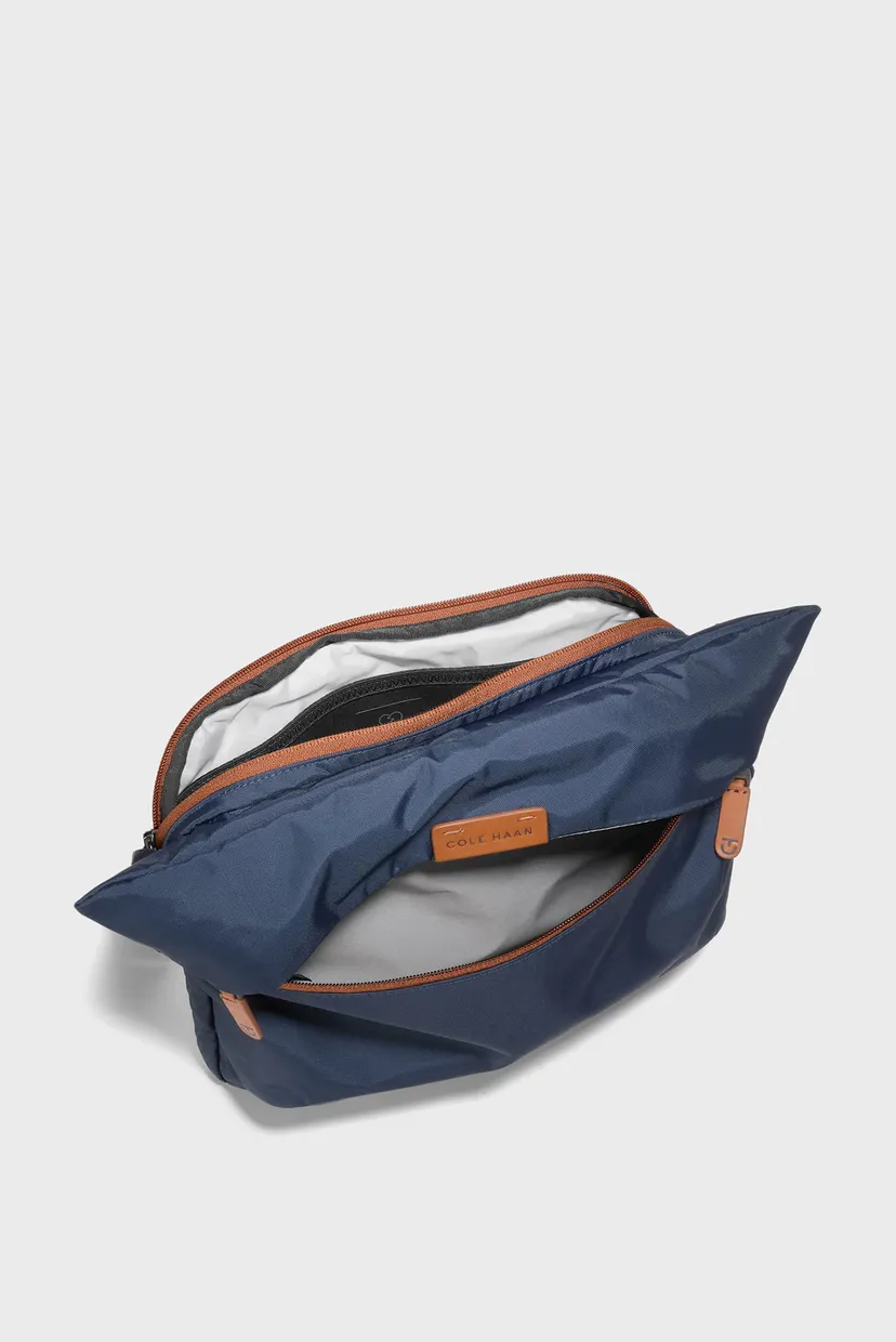 Мужская темно-синяя сумка Central Sling Bag 4