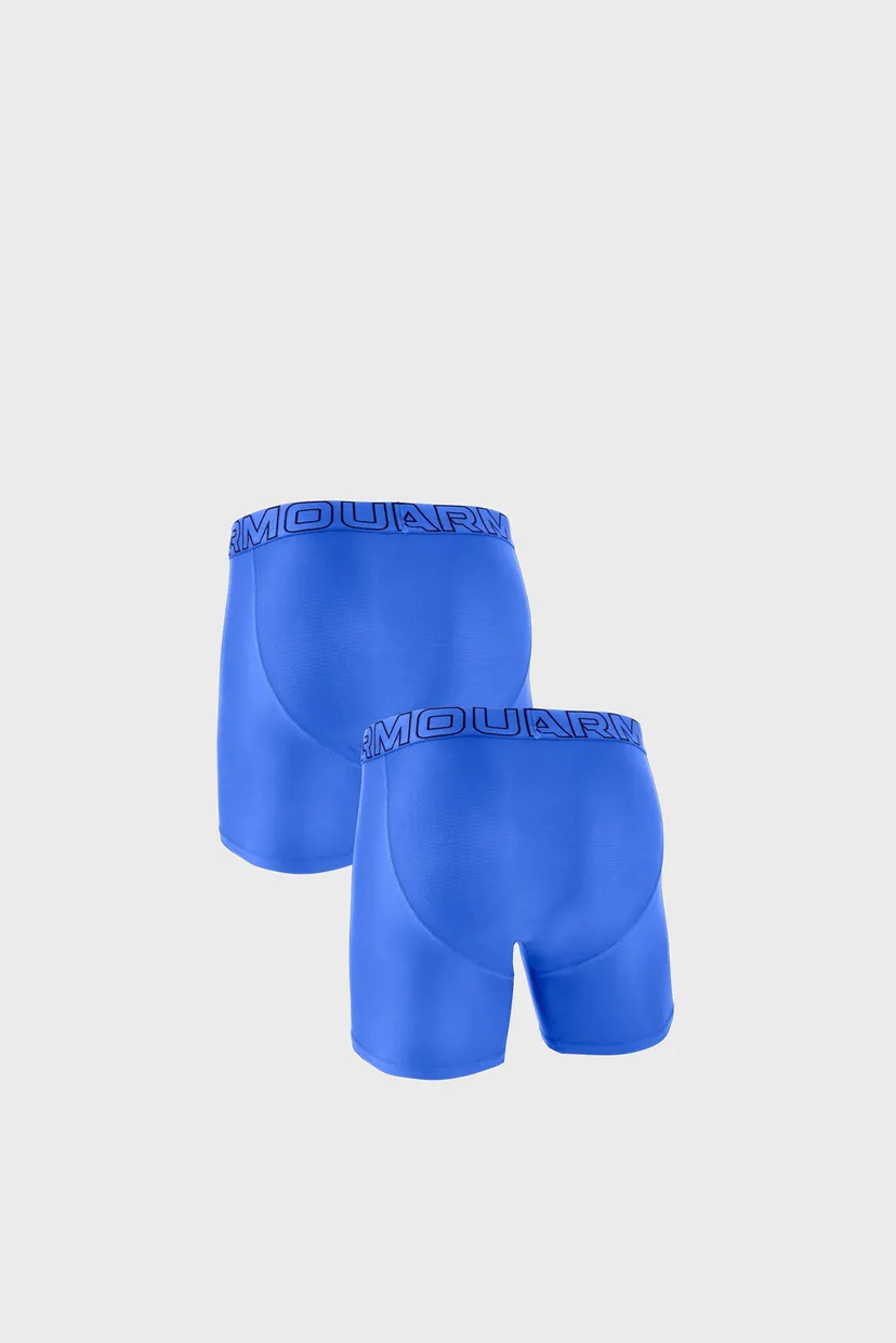 Мужские синие боксеры (2 шт) UA PERFORMANCE POUCH 6