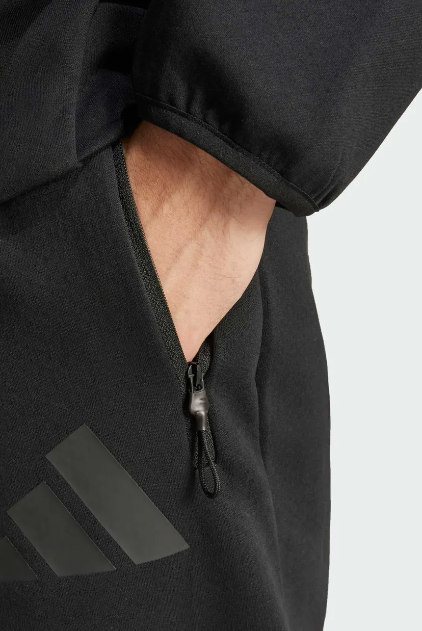 Чоловічі чорні спортивні штани adidas Z.N.E. Open-Hem 4