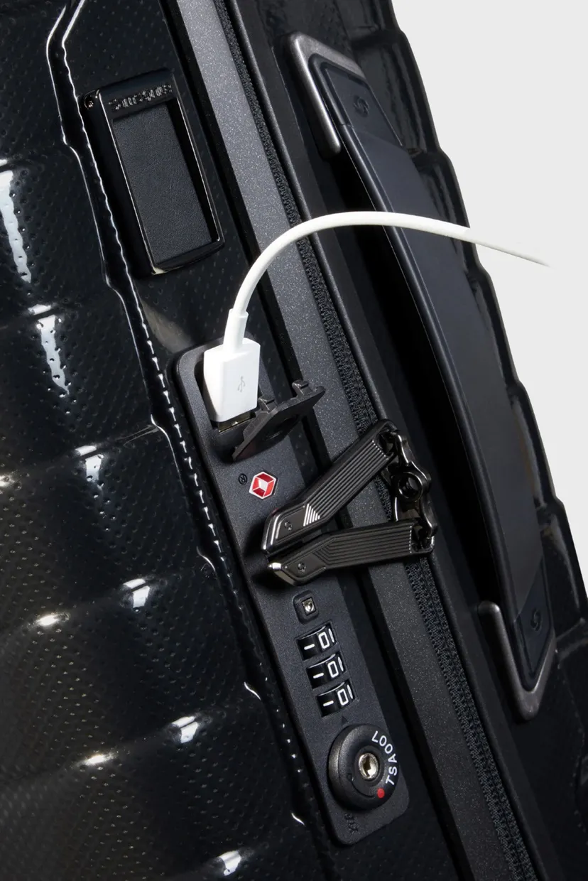 Чорна валіза 55 см PROXIS BLACK 5