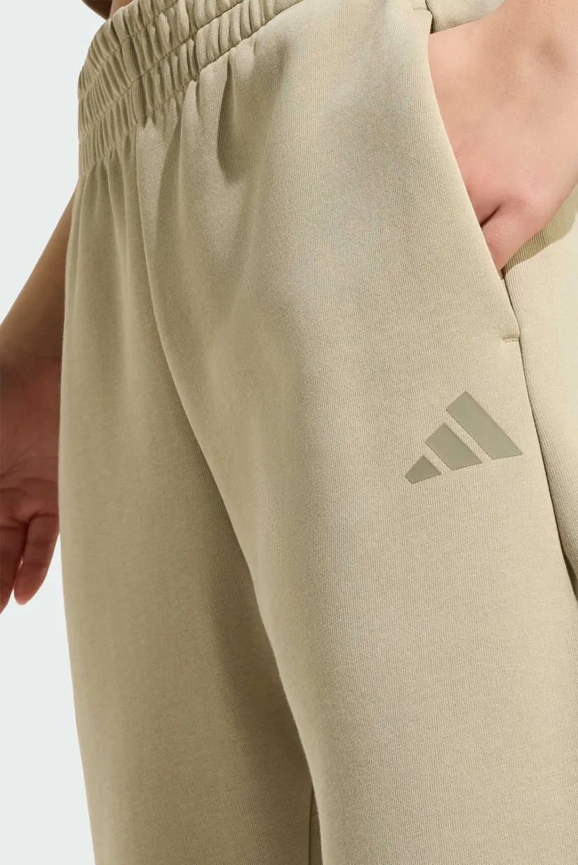 Женские бежевые спортивные брюки Future Icons 3-Stripes 4