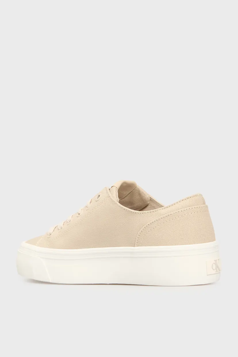 Жіночі бежеві кеди  VULC FLATFORM 5