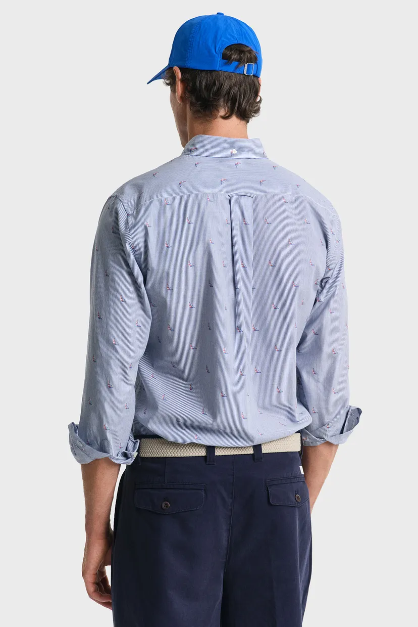 Чоловіча сорочка з візерунком REG SAILING FIL COUPE SHIRT 3