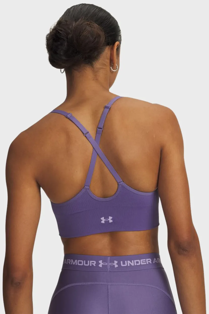 Женский фиолетовый топ Vanish Seamless Low Bra-PPL 3