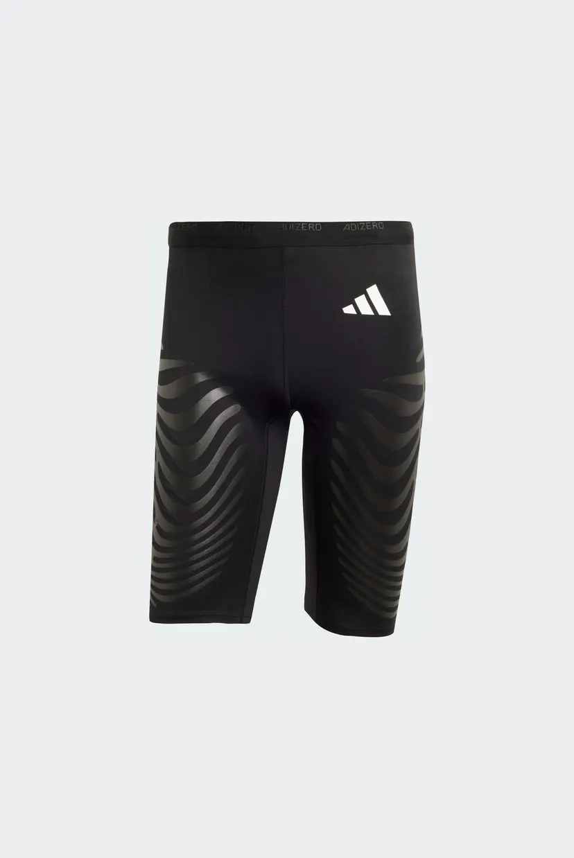 Чоловічі чорні велосипедки з візерунком Adizero Control Running 6