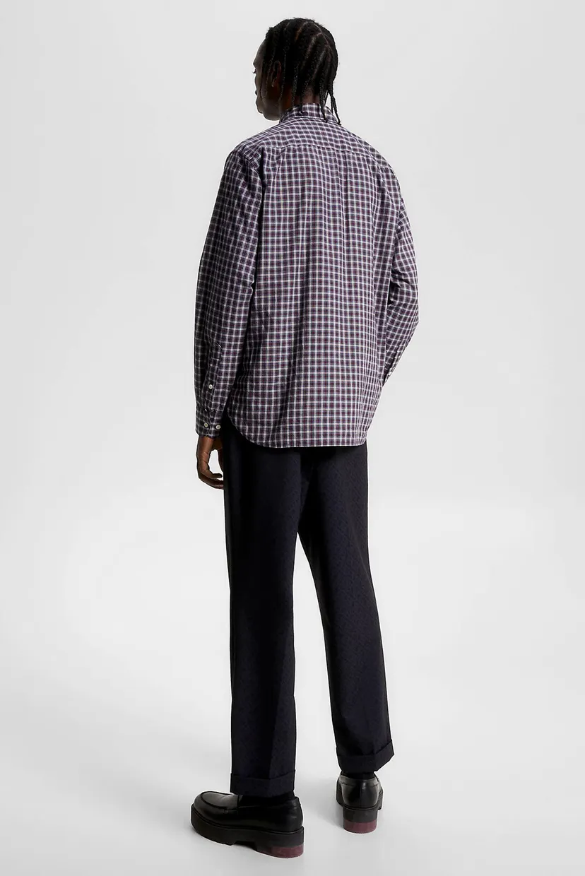 Чоловіча картата сорочка NAT. SOFT FLEX MINI TARTAN RF 3