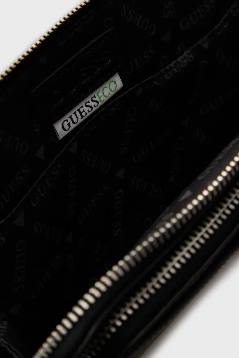 Мужская черная поясная сумка SIENA FLAT BUMBAG ZIP AROUND 5