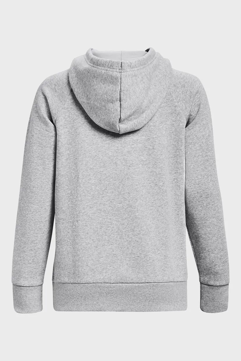 Жіноче сіре худі UA Rival Fleece Hoodie 6